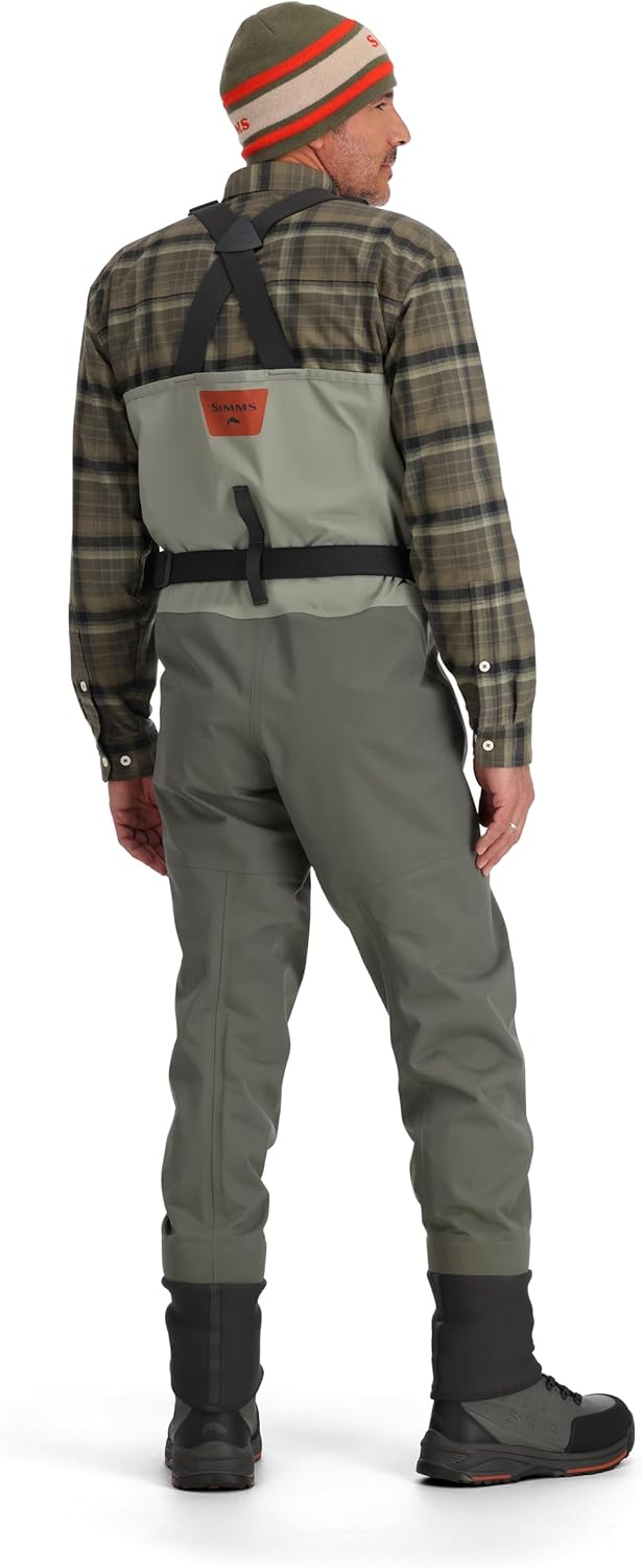 Simms Freestone Z Mens Fishing Waders, Waterproof Chest Stockingfoot Waders w/Gravel Guards, Hunting and Fly Fishing Waders - Image 8