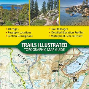 Tahoe Rim Trail Map (National Geographic Topographic Map Guide, 1013)
